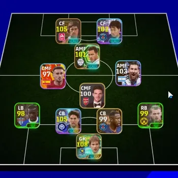 eFootball Accounts Legends & Iconic Players Android|4 Epic Petr Cech,Gerd Muller,Eden Hazard|6 Show Time John Stones,Lionel