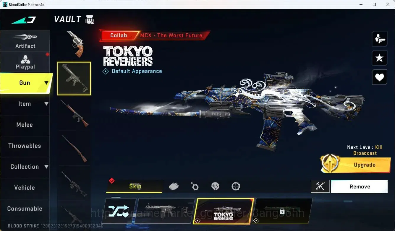 Blood Strike Accounts ASIA | COLLAB: MCX TR | ULTRA: AUG Apocalypse | 2  image 2
