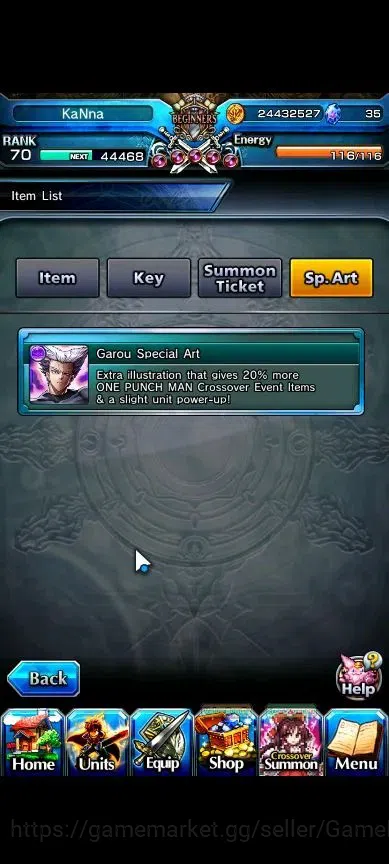 Grand Summoners Accounts Global|Rank 70|1 Sp Art|24 Ascend+8 TW|[Inumuta,DL image 2