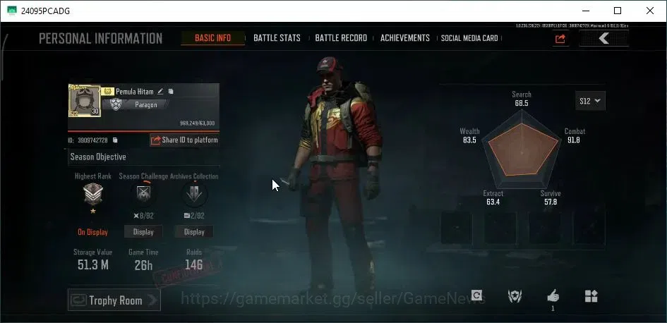 Arena Breakout Accounts MOBILE Lvl 30|SV 51,3M|CV 50,2M|3 Set|Decree VSS,G image 2