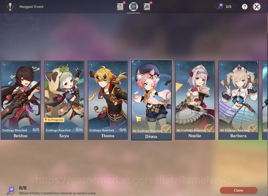 Genshin Impact Accounts ASIA|AR 57|9 Limited+4(*5WEP)|(Neuvillete,Ayaka)+S image 3