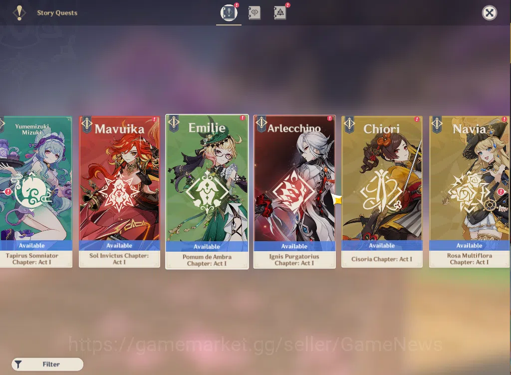 Genshin Impact Accounts ASIA|AR 57|9 Limited+4(*5WEP)|(Neuvillete,Ayaka)+S image 6
