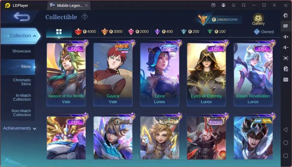 Mobile Legends: Bang Bang Accounts Global|Skin 560|Legend Layla+Lesley+Valir+Lunox|KO image 11