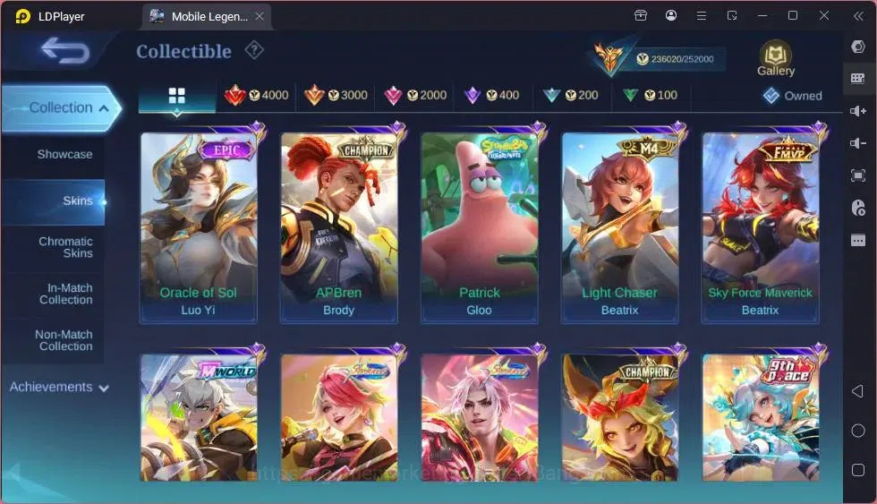Mobile Legends: Bang Bang Accounts Global|Skin 560|Legend Layla+Lesley+Valir+Lunox|KO image 7