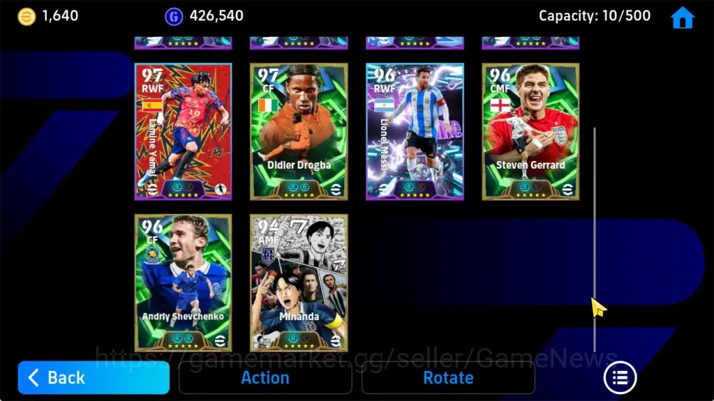 eFootball Accounts Android|Epic D.Drogba,Steven Gerrard,Andriy Shevch image 8