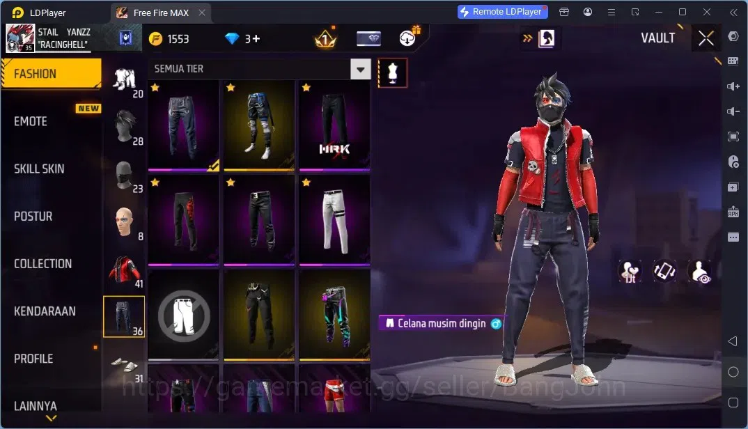 Free Fire Accounts Indonesia | 2 EVO (Woodpecker Majestic Prowler Lv3, M60 Dreambreaker Lv3)| Backpack Dream Palace | Check 11