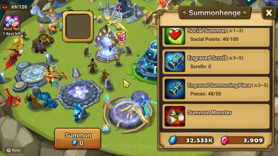 Summoners War: Sky Arena Accounts Global Lv 22|Starter|3,9K Gems|1 LD[Velaska]|5 Tot image 2