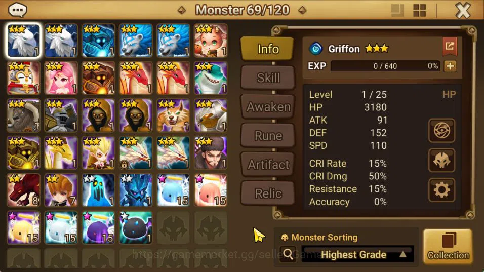 Summoners War: Sky Arena Accounts Global Lv 22|Starter|3,9K Gems|1 LD[Velaska]|5 Tot image 6
