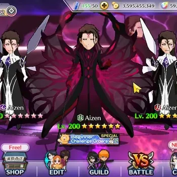 Bleach: Brave Souls Accounts High-End Global |1,3M BP+59K Orb|End Story|Byakuya,Rukia,TYBW2|Aizen,Ulquiorra,Grimmjow