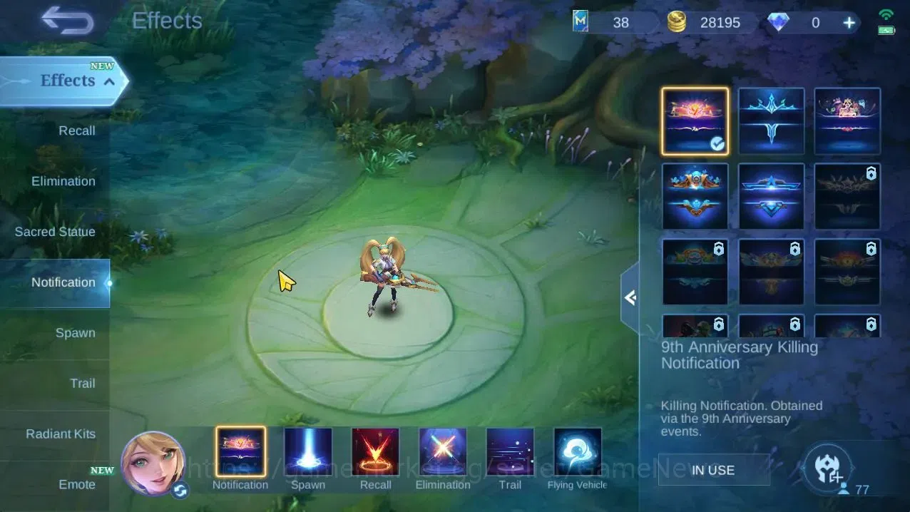 Mobile Legends: Bang Bang Accounts Hero 81|Skin 246|High Honor 30|CC Natalia, LBorn T image 11
