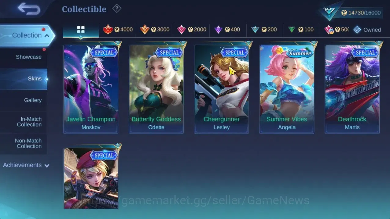 Mobile Legends: Bang Bang Accounts Hero 81|Skin 246|High Honor 30|CC Natalia, LBorn T image 7
