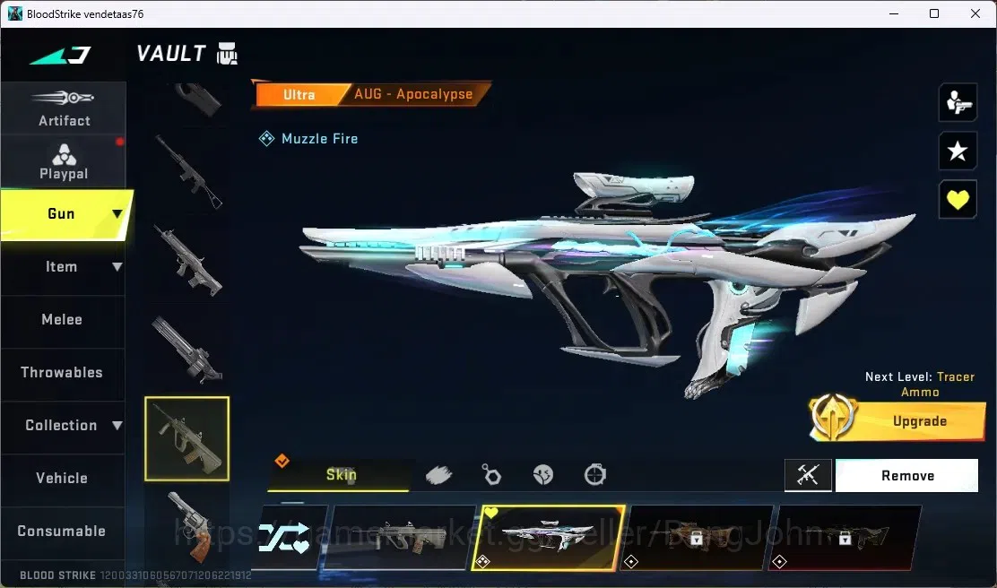 Blood Strike Accounts ASIA | 2 TR GUNS: MCX,FN2000|1 ULTRA MELEE Talon K image 3
