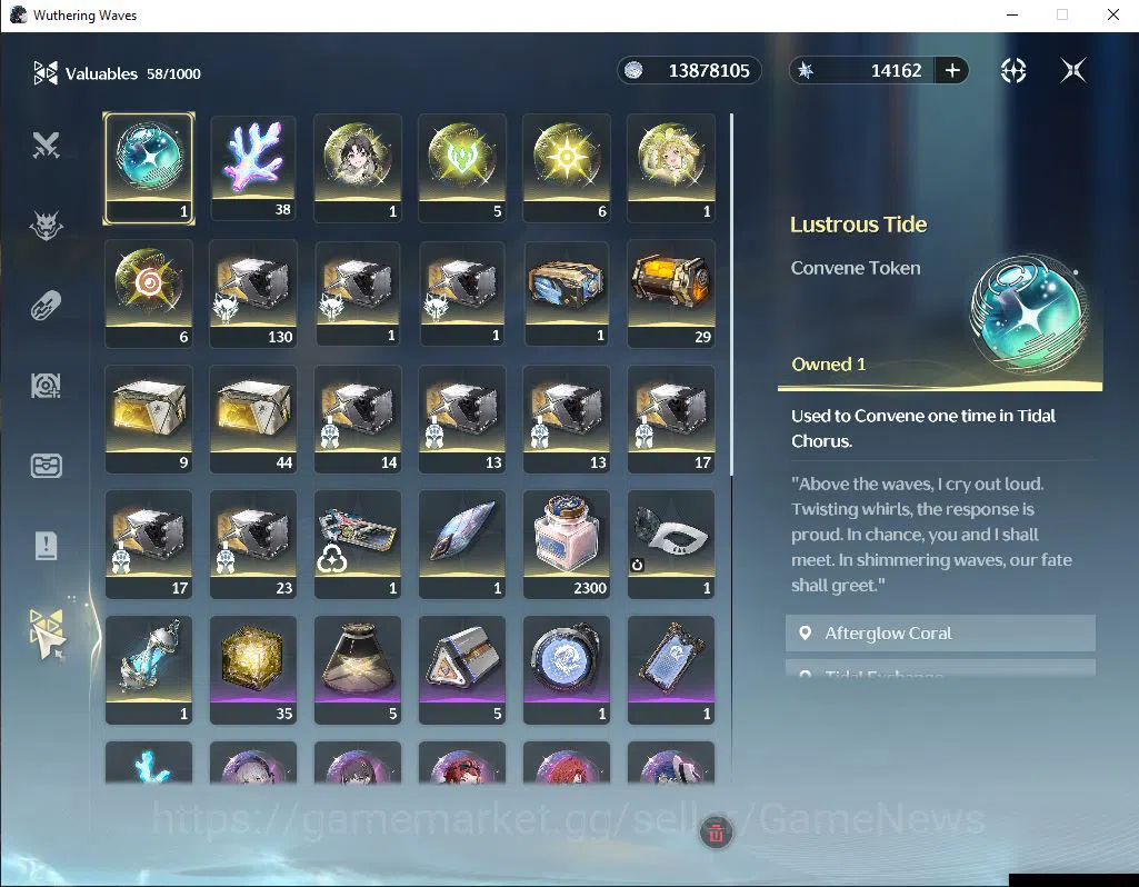 Wuthering Waves Accounts EUROPE|UL 47|14k Astrite+38 Coral|2 Limited| [Hiyu image 11