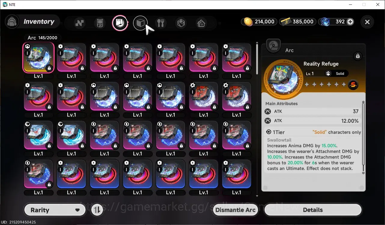 Neverness to Everness Accounts Global SEA|HL 3|2 S-Class 1 Limited [Shinku],Fadia|2 S-Class Selector Box|Orchid 12