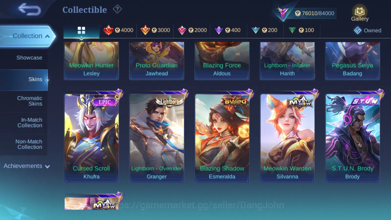 Mobile Legends: Bang Bang Accounts Hero 121 | Skin 245 | GLORY  | AOT Martis | MetroZ image 11