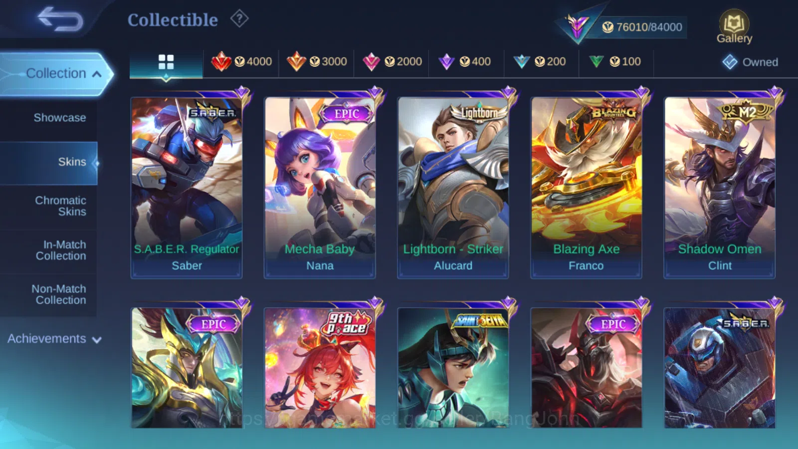 Mobile Legends: Bang Bang Accounts Hero 121 | Skin 245 | GLORY  | AOT Martis | MetroZ image 6