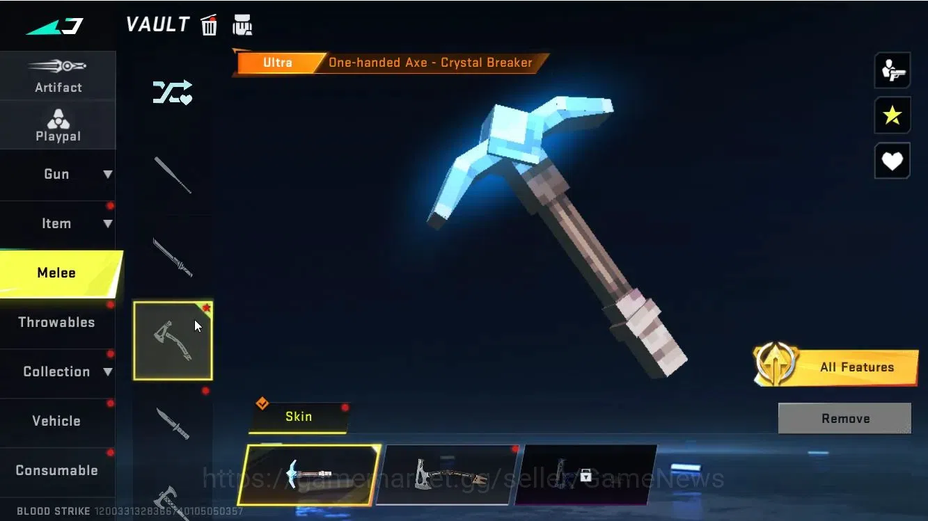 Blood Strike Accounts ASIA|Collab 7DS[QBZ95,Kar98]|Melee KUKRI|16 ULTRA[ image 18