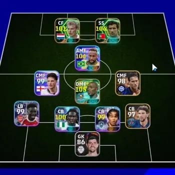 eFootball Accounts Legends & Iconic Players Android|Power 3021|3 Epic Luis Figo,Claude Makelele,Dennis Bergkamp|7 Show Time