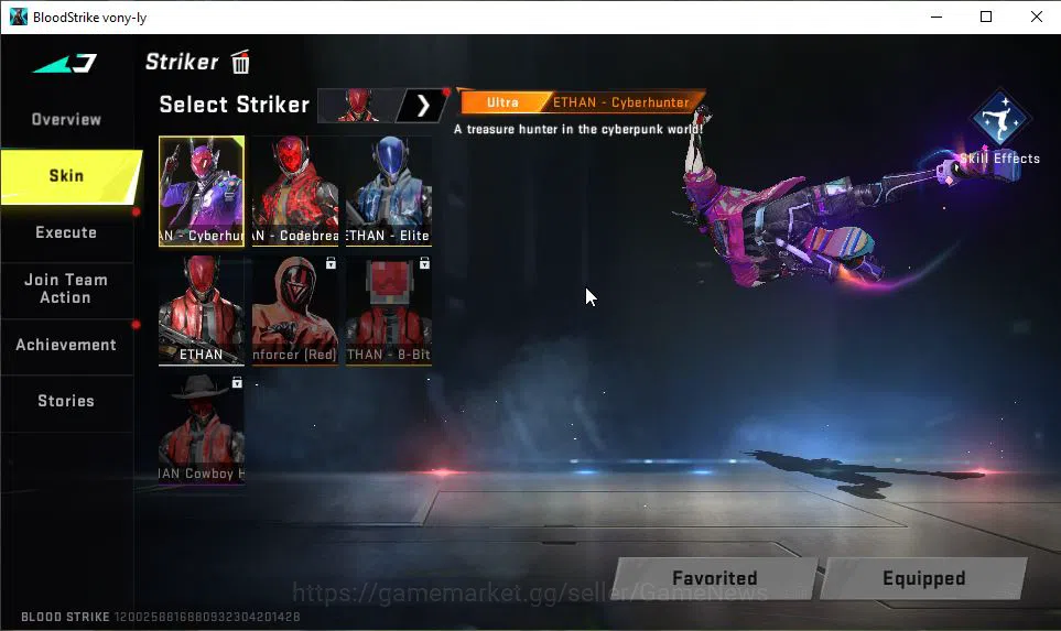 Blood Strike Accounts ASIA|4 ETERNAL[QBZ95 Lv4,Uzi Lv2,M700 Lv1,KAG-6 Lv image 13