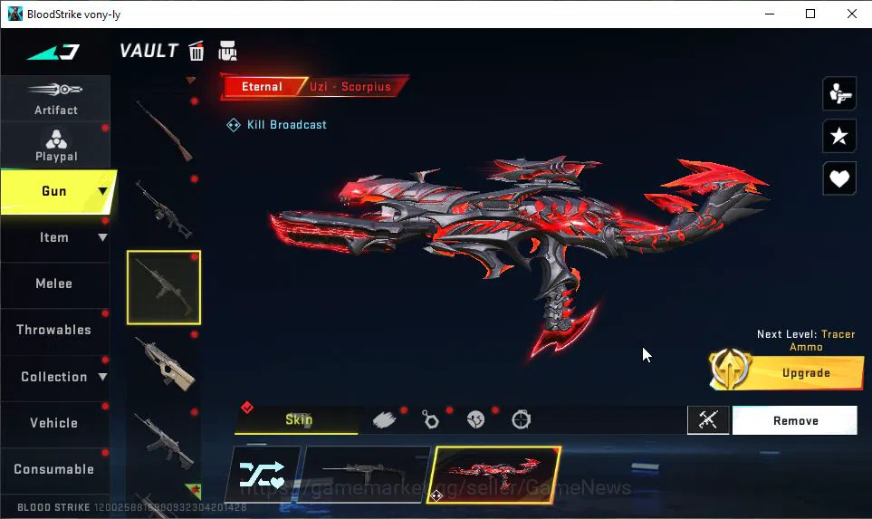 Blood Strike Accounts ASIA|4 ETERNAL[QBZ95 Lv4,Uzi Lv2,M700 Lv1,KAG-6 Lv image 18