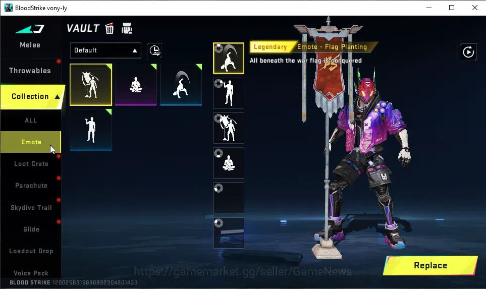 Blood Strike Accounts ASIA|4 ETERNAL[QBZ95 Lv4,Uzi Lv2,M700 Lv1,KAG-6 Lv image 5