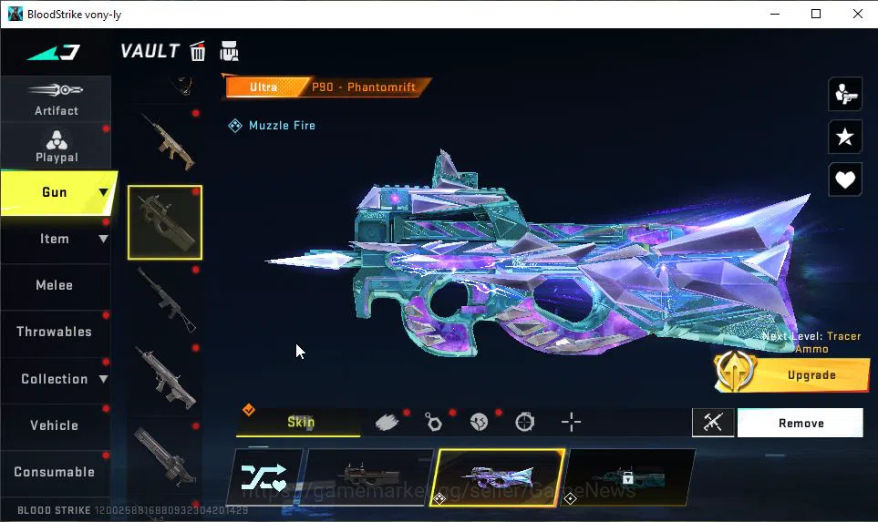 Blood Strike Accounts ASIA|4 ETERNAL[QBZ95 Lv4,Uzi Lv2,M700 Lv1,KAG-6 Lv image 9