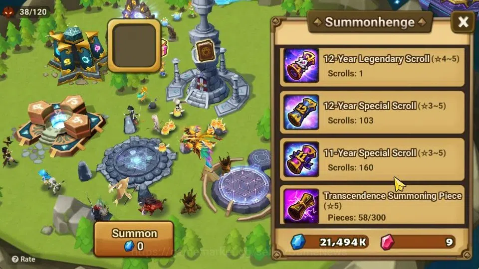 Summoners War: Sky Arena Accounts ASIA|Lv 26|Ready Gacha|103 12 YSC + 160 11 YSC + 3 image 11