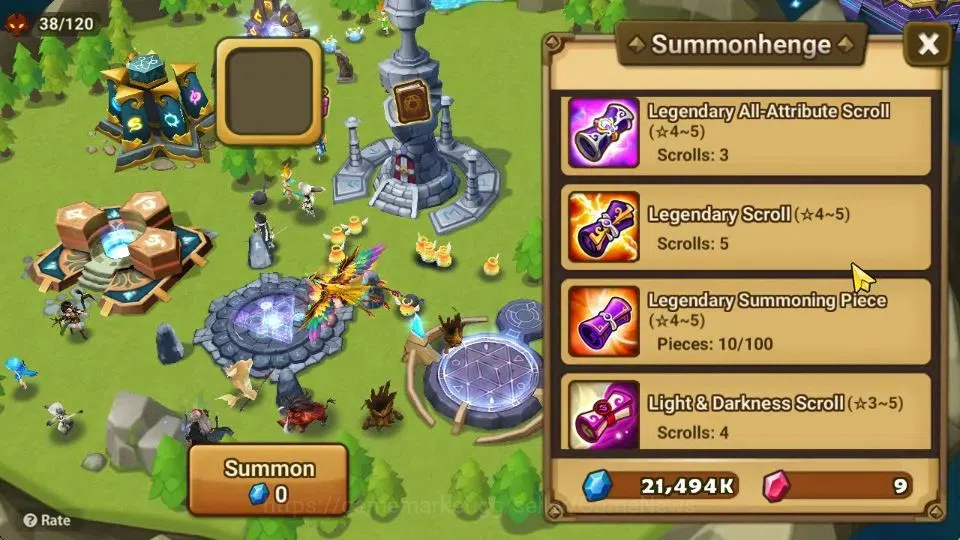 Summoners War: Sky Arena Accounts ASIA|Lv 26|Ready Gacha|103 12 YSC + 160 11 YSC + 3 image 12