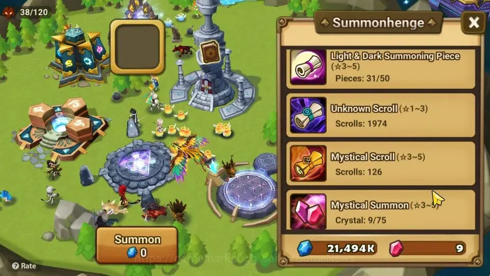 Summoners War: Sky Arena Accounts ASIA|Lv 26|Ready Gacha|103 12 YSC + 160 11 YSC + 3 image 13