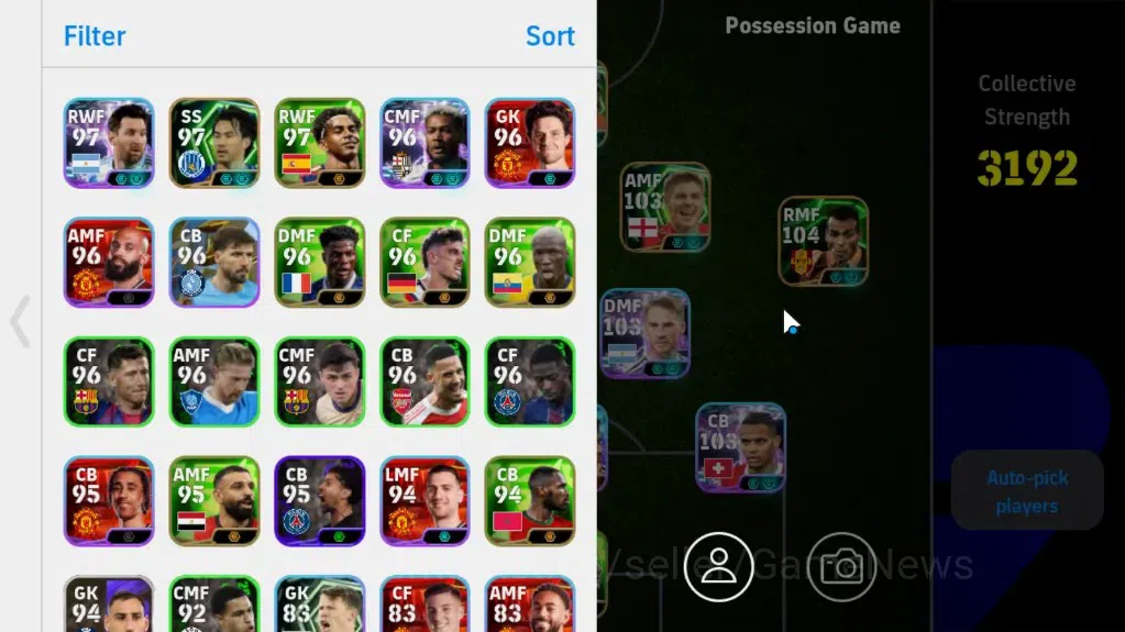 eFootball Accounts Android |10Epic|Didier Drogba,Roberto Donadoni,Caf image 2