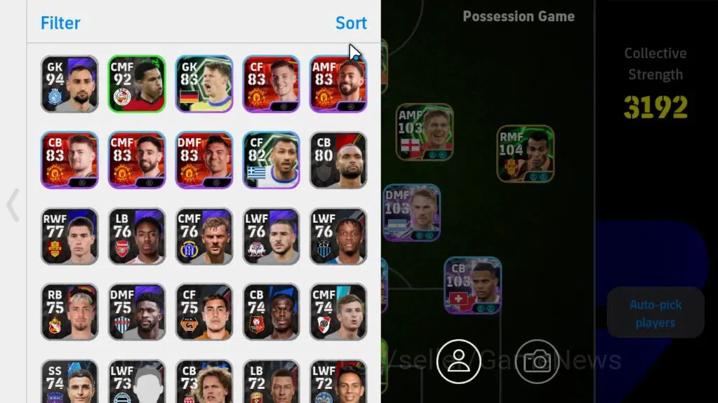 eFootball Accounts Android |10Epic|Didier Drogba,Roberto Donadoni,Caf image 3