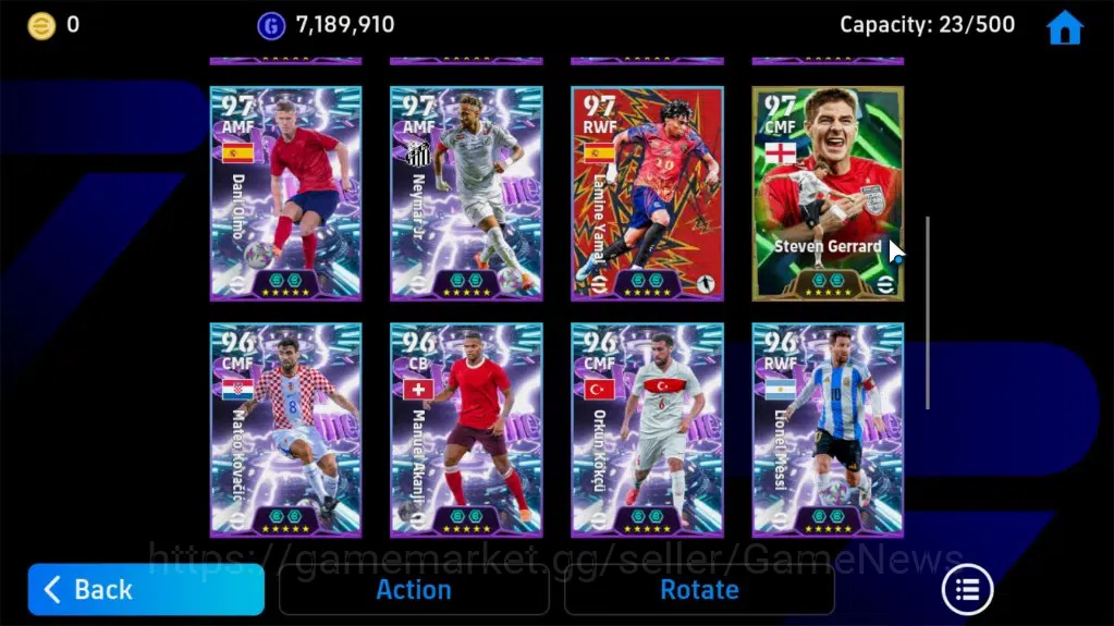 eFootball Accounts Android |10Epic|Didier Drogba,Roberto Donadoni,Caf image 6