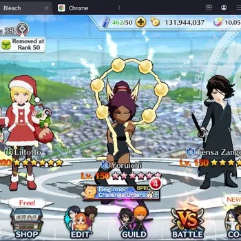 Bleach: Brave Souls Accounts Starter Global |103K BP+10K Orb|Fresh Story|Liltotto Cm24,Zangetsu Speed,Aizen6th,Yoruichi