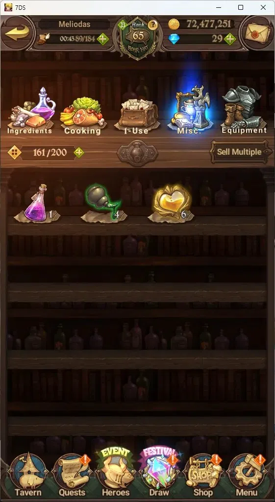 The Seven Deadly Sins: Grand Cross Accounts Asia|2,3M CC|136 LS|5 LR+6 UR+Collab ReZero|S&B2/6 image 18