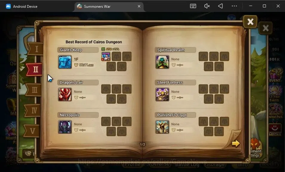 Summoners War: Sky Arena Accounts GLOBAL Lv 18|Starter|1 LD[Seimei]|7 Total NB5[Eres image 4