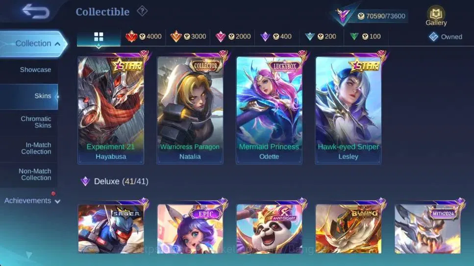 Mobile Legends: Bang Bang Accounts Global|Hero 132|Skin 287|Renowned|KOF Karina,STAR image 14