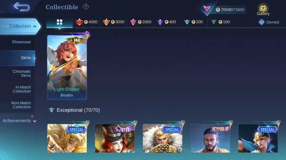 Mobile Legends: Bang Bang Accounts Global|Hero 132|Skin 287|Renowned|KOF Karina,STAR image 5