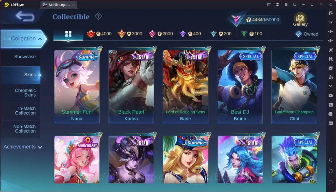 Mobile Legends: Bang Bang Accounts Global |Hero 90|Skin 172|Renowned|Sanrio Florynn|K image 14