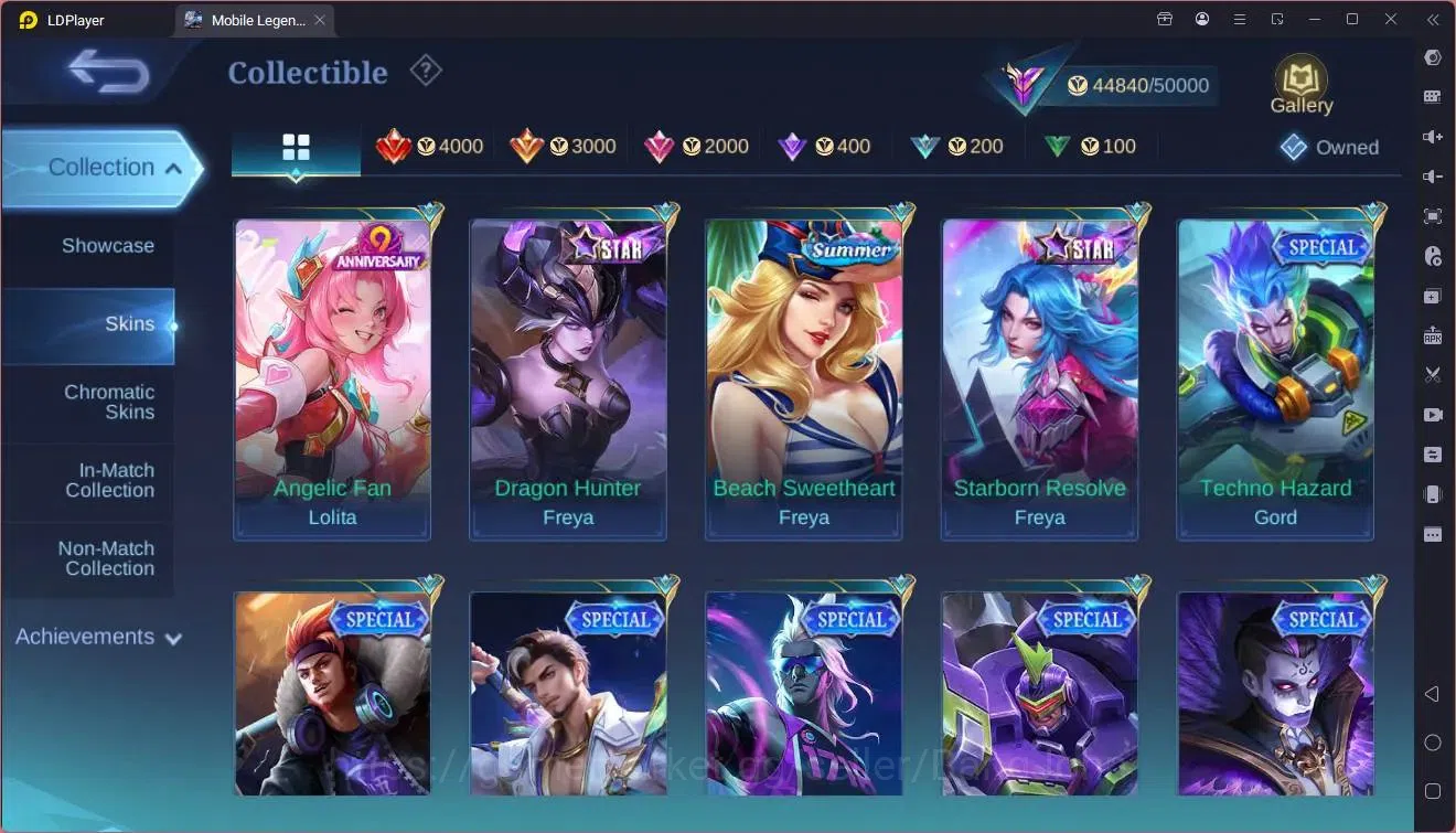 Mobile Legends: Bang Bang Accounts Global |Hero 90|Skin 172|Renowned|Sanrio Florynn|K image 15