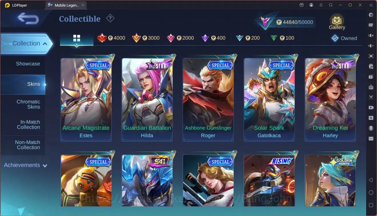 Mobile Legends: Bang Bang Accounts Global |Hero 90|Skin 172|Renowned|Sanrio Florynn|K image 17