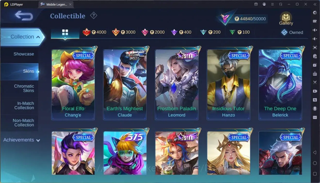 Mobile Legends: Bang Bang Accounts Global |Hero 90|Skin 172|Renowned|Sanrio Florynn|K image 19