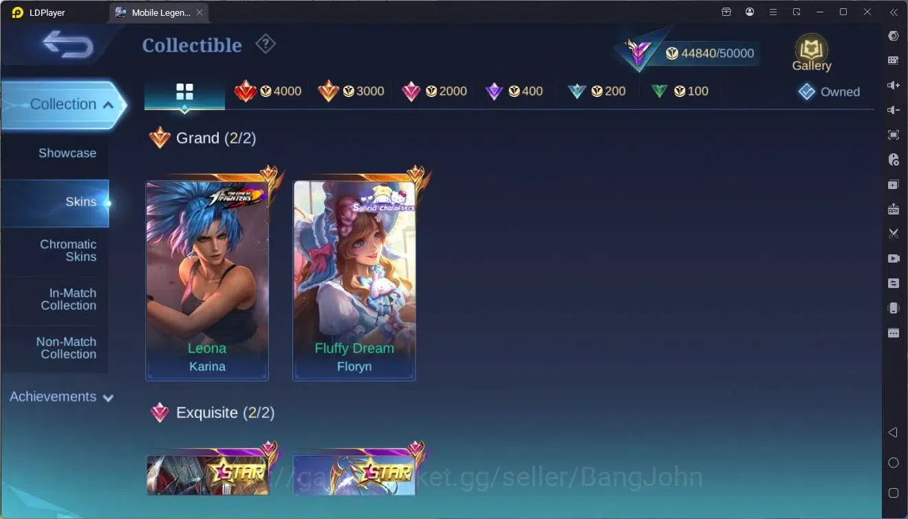 Mobile Legends: Bang Bang Accounts Global |Hero 90|Skin 172|Renowned|Sanrio Florynn|K image 7