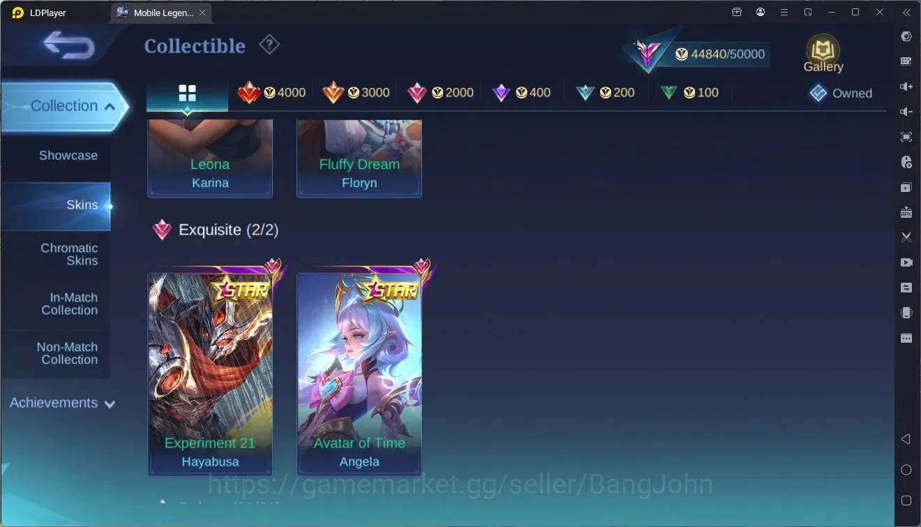 Mobile Legends: Bang Bang Accounts Global |Hero 90|Skin 172|Renowned|Sanrio Florynn|K image 8