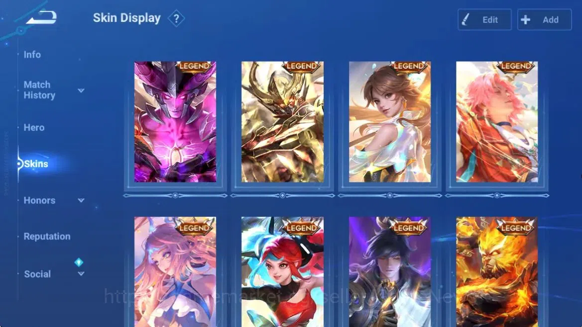 Honor of Kings Accounts Hero112 Skin332|Mythic(GuanYu),24 legend,2Limbo(Mi image 4