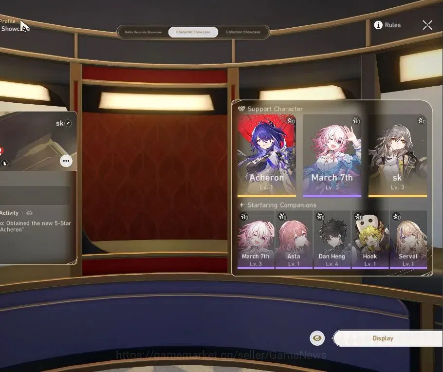 Honkai Star Rail Accounts EU |TL 4|Fresh Starter| 21 SRP+1 Golden Comp | 1 L image 2