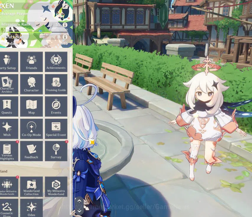 ASIA|AR 55||4Limit+1(*5WEP)|FurinaC1,Neuvilatte,Arlecchino,Xilonen|Unlock Nod Krai|McMale|TakeMail|CheckSS(GI5637) Genshin Impact End Game ASIA|AR 55||4Limit+1(*5WEP)|FurinaC1,Neuvilatte,Ar image 1