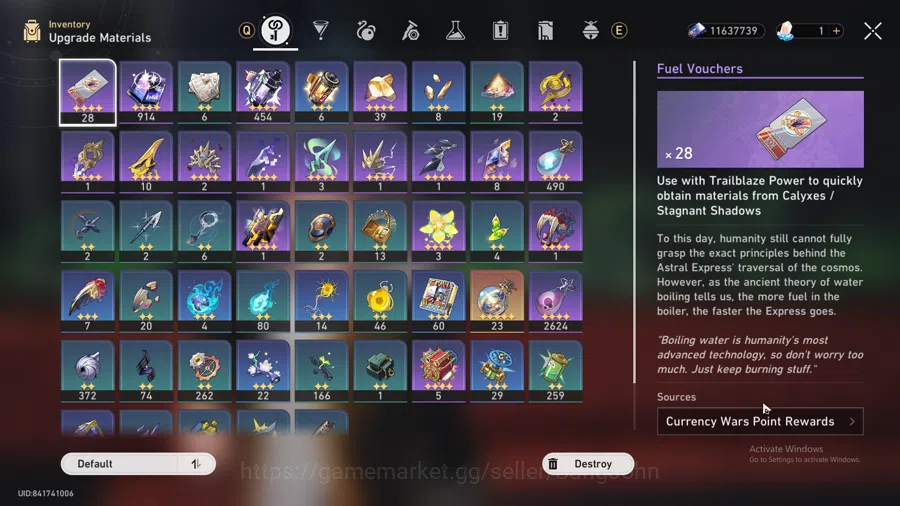 Honkai Star Rail Accounts ASIA | TL 56 | 6 Limited | Kafka,Hysilens,Loucha,M image 5
