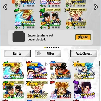 Dragon Ball Legends Accounts High-End Android |Lv 151|69M Total Power|2 LR|5 UL|LR SSGSS Vegeta Goku,UL SSTruks SSGSS Gogeta