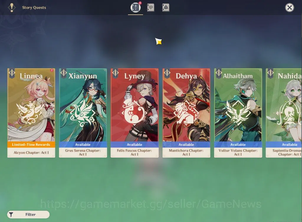 Genshin Impact Accounts ASIA|AR54|4Limited +1(*5Weapon)|[Neuvillette,Zhong image 11