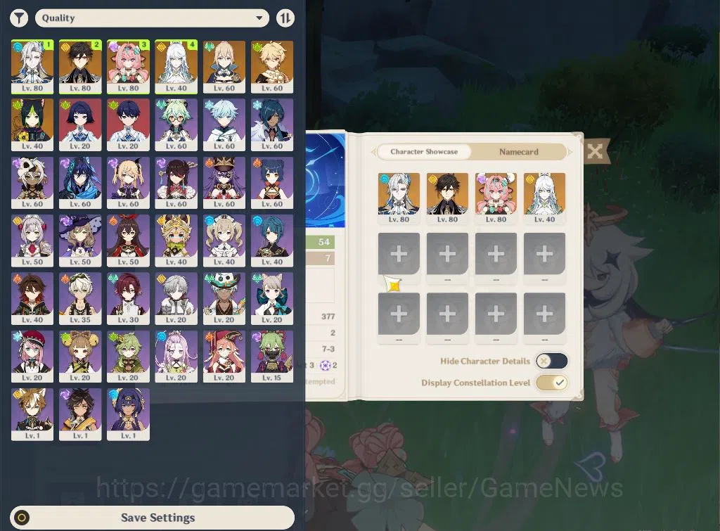 Genshin Impact Accounts ASIA|AR54|4Limited +1(*5Weapon)|[Neuvillette,Zhong image 2